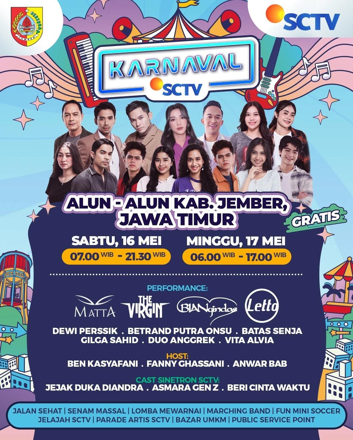 Deretan Artis dan Musisi Meriahkan Panggung