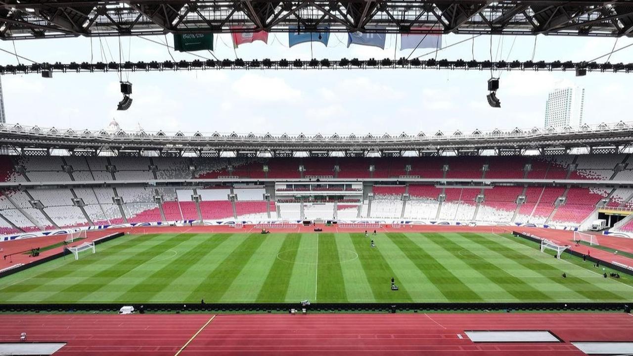 Kondisi Terbaru Rumput GBK Jelang Duel Timnas Indonesia vs Timnas Arab Saudi