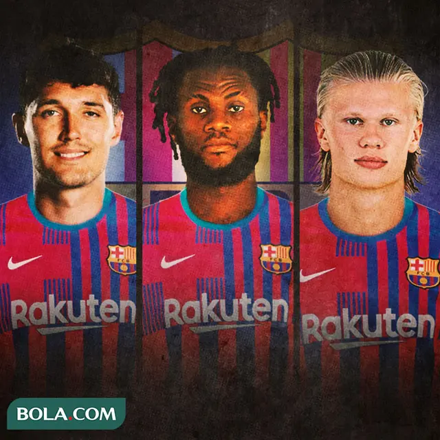 Barcelona - Andreas Christensen, Franck Kessie, Erling Haaland