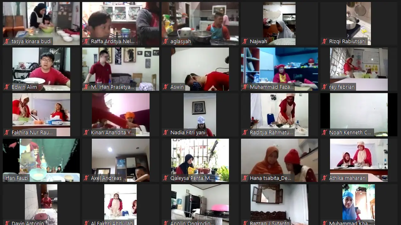 Komunitas Peduli Down Syndrome menggelar workshop sekaligus lomba memasak Loukoumades pada Sabtu, (20/3/2021) secara daring dalam rangka memperingati Hari Down Syndrome Sedunia.