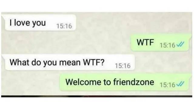 Chat Kocak Terjebak Friedzone