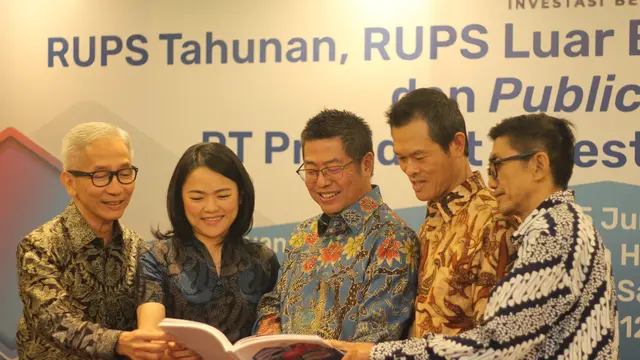 Rapat Umum Pemegang Saham PT Provident Investasi Bersama Tbk (PALM). (Foto: Provident Investasi Bersama)