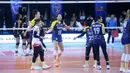 Kemenangan perdana ini menjadi momentum krusial bagi Yolla Yuliana dan kolega untuk merangkak naik di klasemen putaran pertama seri ketiga ini. (Dok. PBVSI)