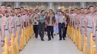 Dengan mental yang kuat, kata Jokowi, maka mental-mental pungutan liar atau pungli akan hilang. 
