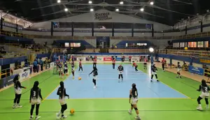 2 Universitas Lolos ke Semifinal di Hari Kedua Liga Voli Mahasiswa Jakarta 2026