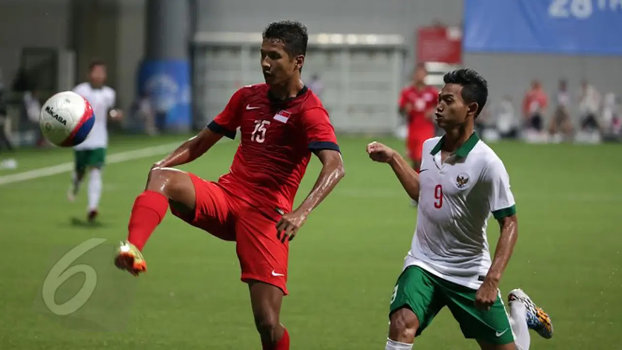 SEA Games 2015: Singapura U-23 vs Indonesia U-23