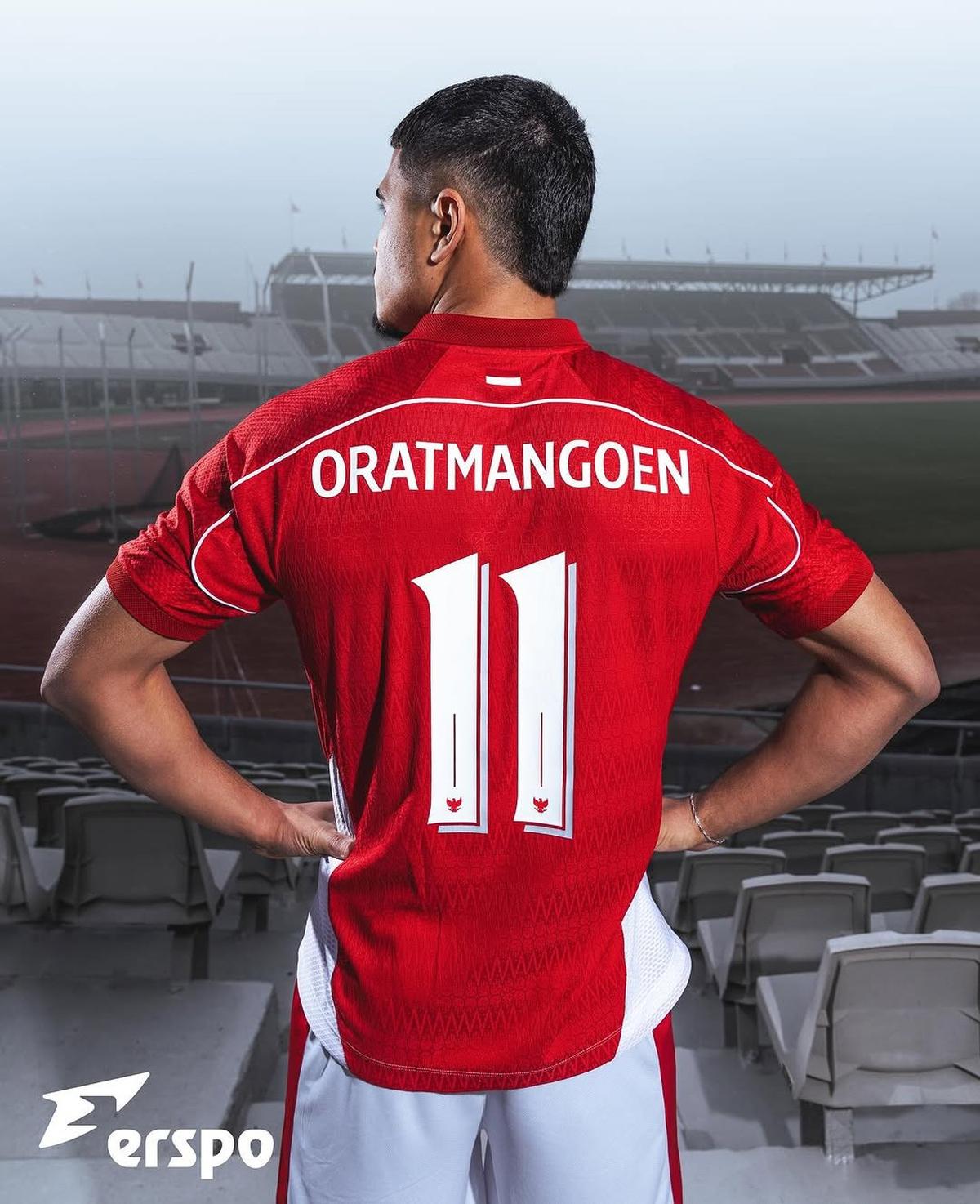 Erspo luncurkan jersey baru Timnas Indonesia
