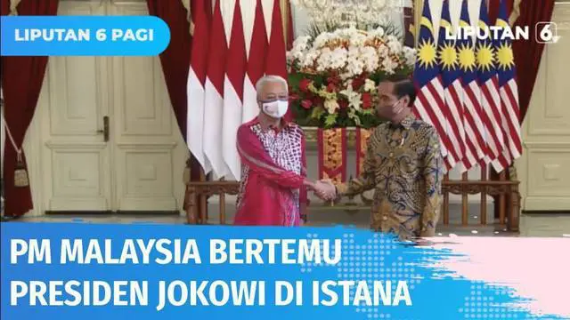 Presiden Joko Widodo menerima kunjungan kerja Perdana Menteri Malaysia, Dato Sri ismail Sabri Yakoob di Istana Merdeka. Pertemuan ini mengenai penandatanganan MoU soal penempatan dan perlindungan pekerja migran Indonesia di Malaysia.