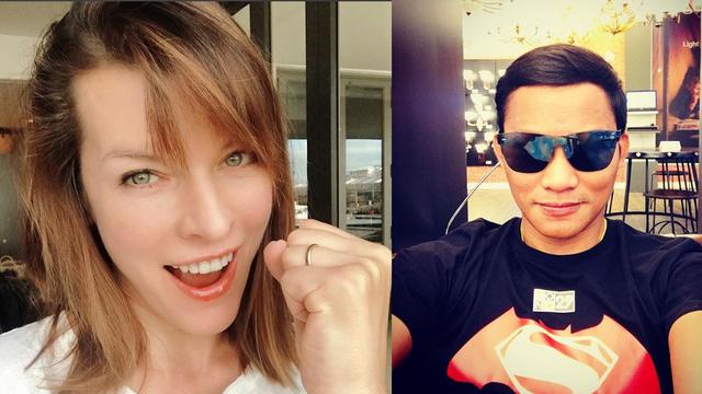 Tony Jaa - Milla Jovovich (Foto: Instagram)
