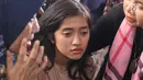 Anggota keluarga korban jatuhnya pesawat Lion Air JT 610 mendatangi posko ante Antemortem Rumah Sakit Polri Kramat Jati, Jakarta, Selasa (30/10). Pihak RS Polri sudah memeriksa 151 anggota keluarga korban pesawat Lion Air. (Liputan6.com/Immanuel Antonius)