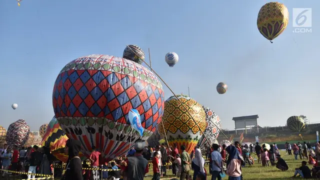 105 Peserta Ikuti Java Balon Festival di Pekalongan