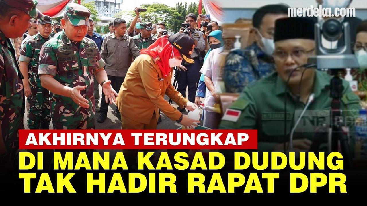 VIDEO: Kasad Dudung Disindir DPR Sering Tak Rapat, Ternyata Lagi Bagi Sembako