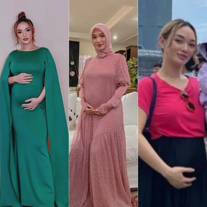 Potret Zaskia Gotik Kenakan Gaun Press Body Hingga Gaya Santai Liburan di Singapura