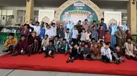 Yayasan Waqaf Al Muhajirien Jakapermai menggelar sunatan menyambut milad. (Istimewa)