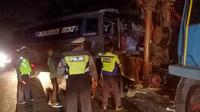 Sopir bus CV Intra yang sempat kabur saat kecelakaan kini telah menyerahkan diri