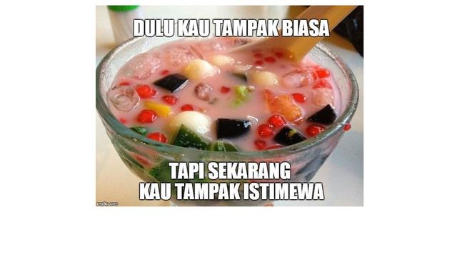 6 Meme Lucu Es Segar Tampak Menggoda Saat Puasa, Rintangan Ramadhan