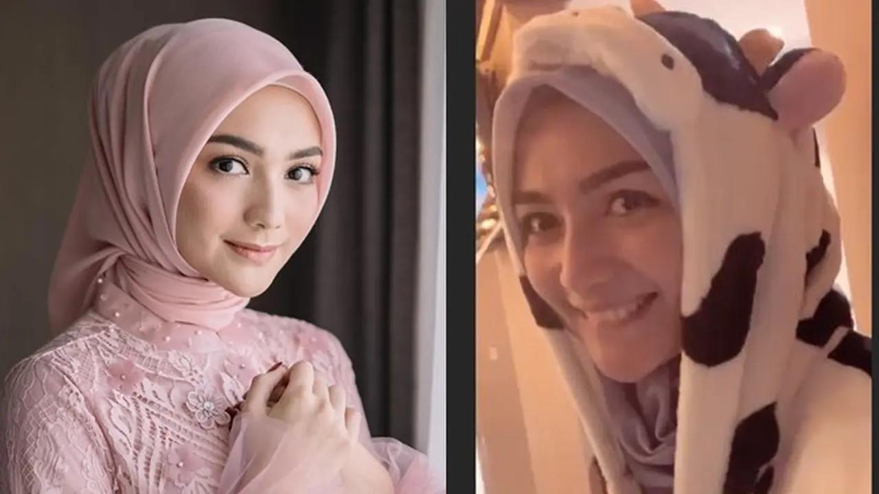 Rayakan 'Late Bridal Shower', Ini 6 Potret Gemas Citra Kirana Pakai Kostum Sapi
