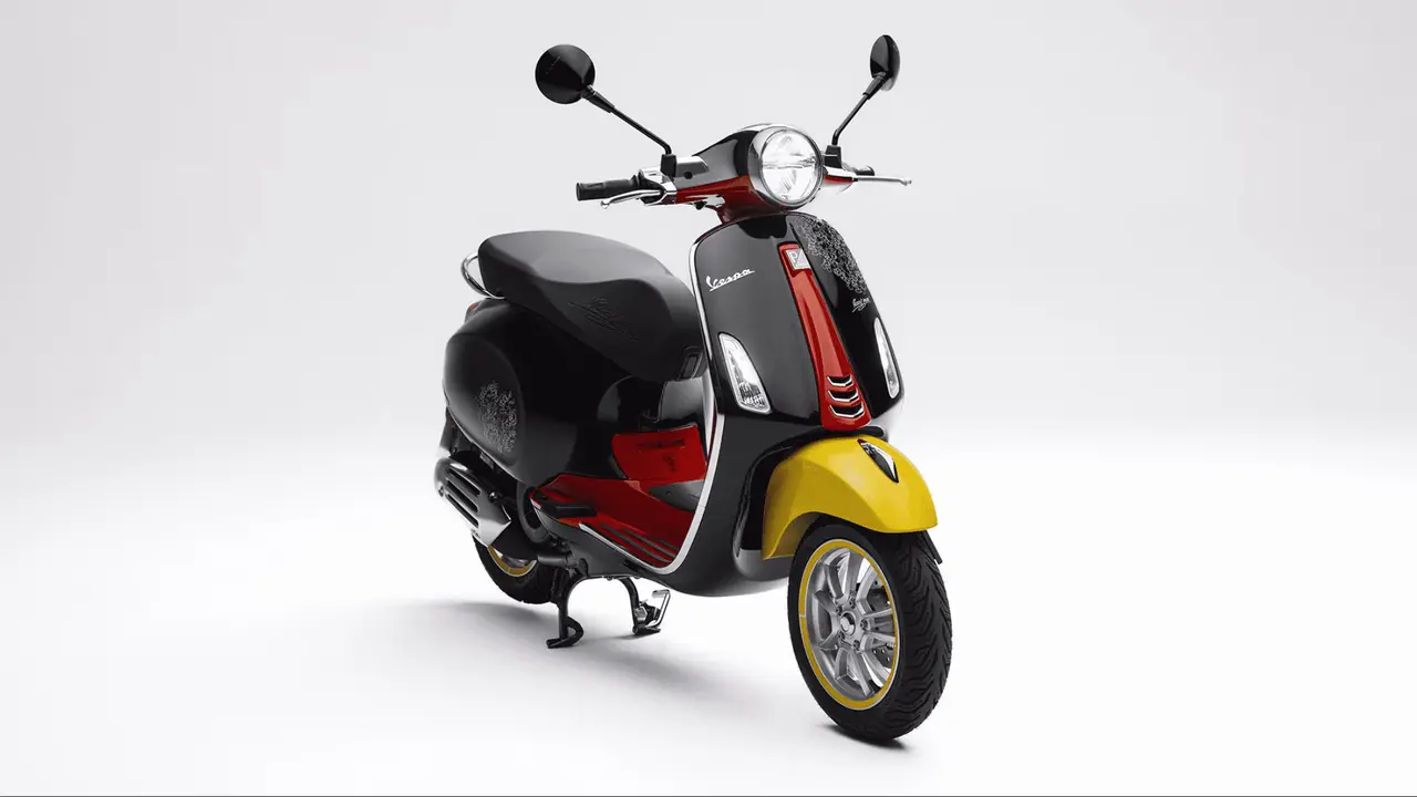 Vespa Edisi Mickey Mouse Dijual Terbatas (ist)
