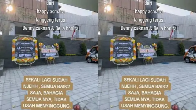 Hadiah Happy Asmara untuk Denny Caknan