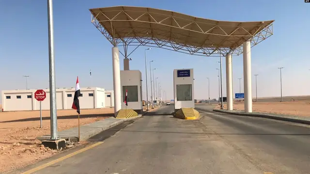 Penyeberangan Arar antara Irak dan Arab Saudi dibuka kembali pada Rabu, 18 November 2020, setelah ditutup selama tiga dasawarsa pasca invasi Irak ke Kuwait. (Foto: Komisi Penyeberangan Perbatasan Irak)