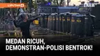 Unjuk rasa terkait tunjangan anggota DPR RI di Medan, Sumatera Utara, berakhir bentrok. Massa dari berbagai organisasi mahasiswa dan masyarakat bentrok dengan aparat di depan DPRD Sumut.