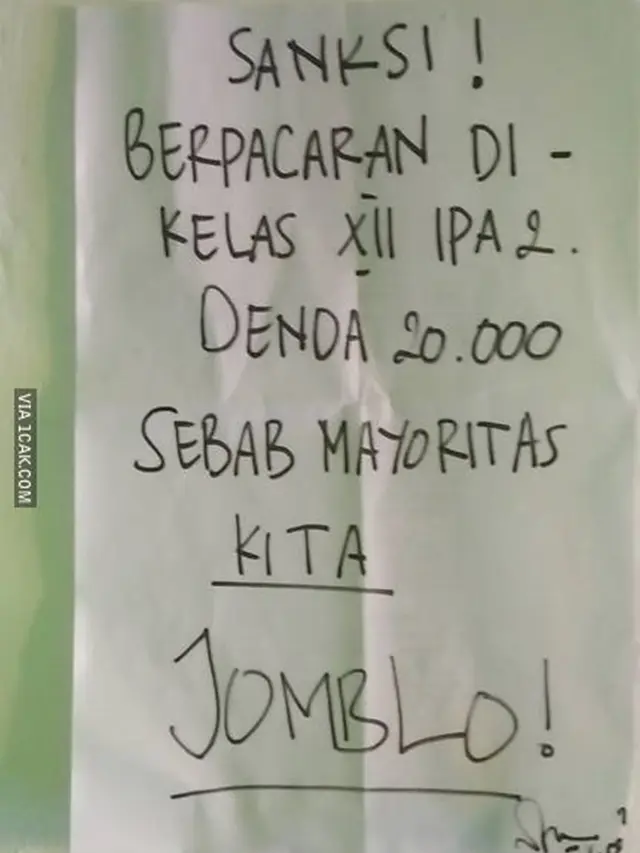 6 Tarif Denda Dilarang Pacaran Ini Bikin Geleng Kepala