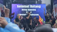 Momen Wamenbud Giring Ganesha Bikin Heboh Puncak Fest 2024 di Bogor