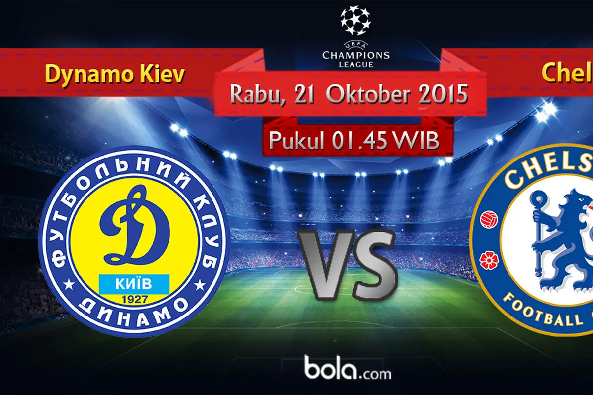 Dynamo Kiev Vs Chelsea (Bola.com/Rudi Riana)