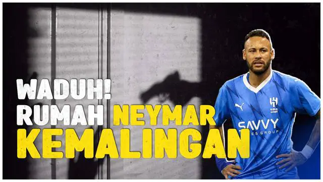 Berita Video, rumah pemain Timnas Brasil (Neymar) kemasukan tiga perampok bersenjata pada Selasa (7/11/2023)