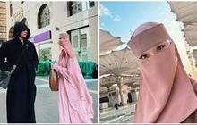 8 Artis Tampil Bercadar saat Umrah di Tanah Suci, Penampilannya Bikin Pangling