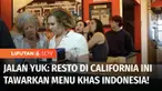 Di dekat Kota San Diego, California, Amerika Serikat, ternyata memiliki keunikan tersendiri. Di sana terdapat restoran dengan menu khas Indonesia bernama Cafe Indonesia. Seperti apa keunikannya ? Berikut liputan tim Voice of America dalam Jalan Yuk!