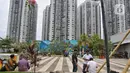 Tingkat hunian apartemen sewa pun mengalami penurunan hingga 56,8 persen pada kuartal I 2025. (Liputan6.com/Angga Yuniar)