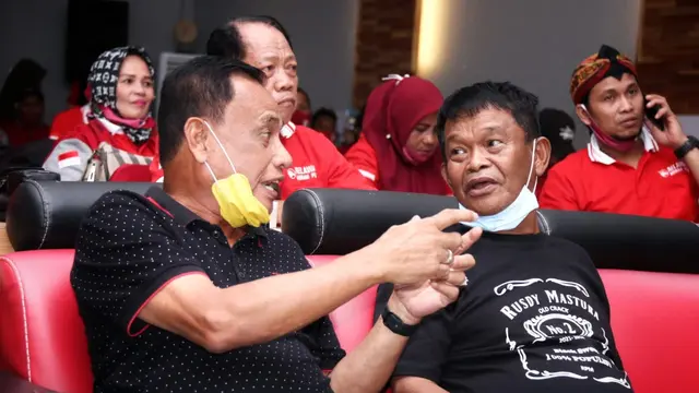 Rusdy Mastura dan Ma'mun Amir berkomitmen dan mendorong koperasi sebagai soko guru perekonomian
