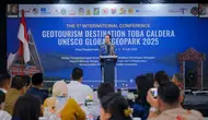 Menpar Beberkan Rekomendasi UNESCO yang Bisa Membuat Geopark Kaldera Toba Kembali Dapat Green Card.&nbsp; foto: dok. Kemenpar