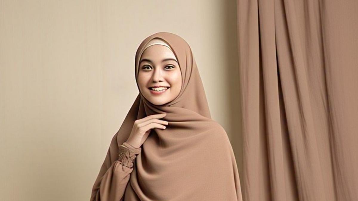 10 Rekomendasi Midi Dress Muslim Kombinasi Warna Earth Tone Minimalis, Anggun dan Syar'i