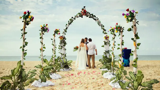 Pernikahan Impian Outdoor di Bintan Lagoon Resort