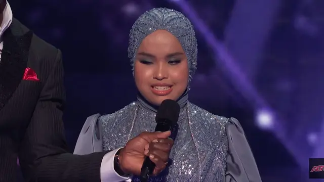 Putri Ariani dalam Final America's Got Talent. (Tangkapan layar YouTube/ America's Got Talent)