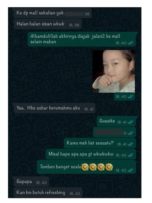 6 Chat Bahas Self Reward Melepas Penat Ini Bikin Senyum