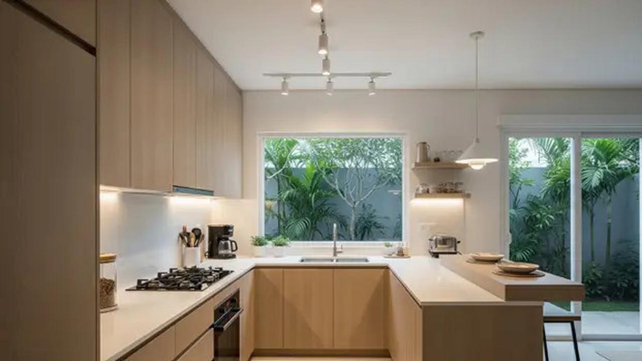 8 Model Dapur Minimalis Leter U, Fungsional untuk Rumah di Lahan Sempit