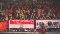 Riuh Nobar Liputan6.com Aston Villa vs Manchester United