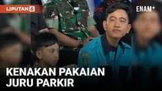 Gibran Rakabuming Raka Kenakan Pakaian Juru Parkir di Karnaval Pembangunan