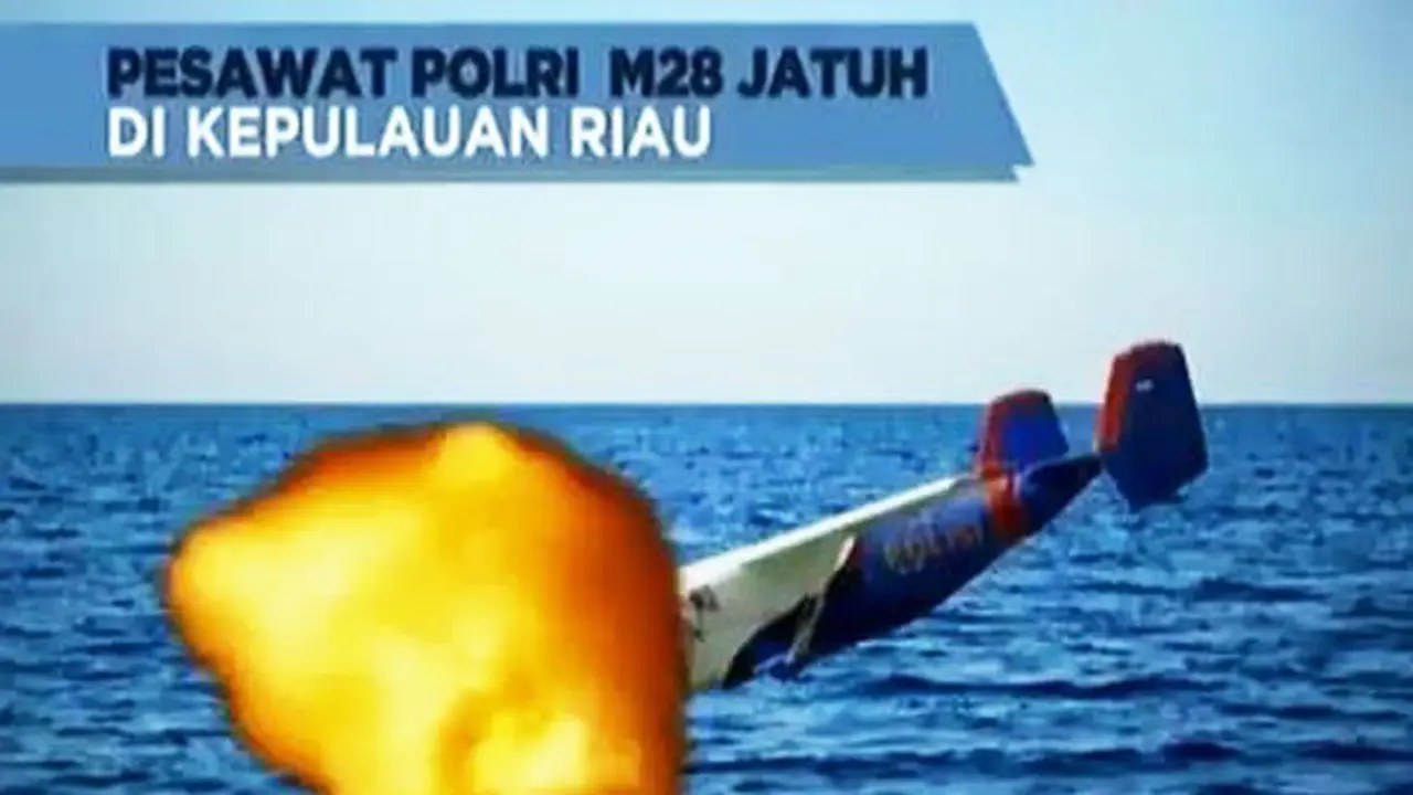 Pesawat Polri Jatuh