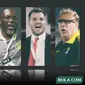 Trivia - 5 Pelatih Stefano Cugurra Teco, Robert Alberts, Jacksen F. Tiago, Simon McMenemy, Gomes de Oliveira (Bola.com/Adreanus Titus)