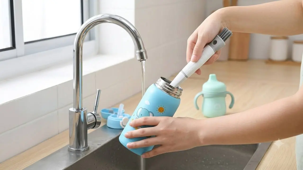 Jangan Asal Pilih! Ini Sikat Pembersih Botol yang Efektif Membersihkan Tumbler Anak dengan Maksimal