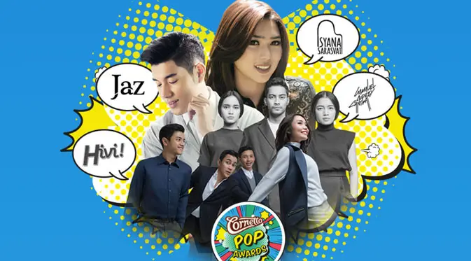 Malam puncak penganugerahan Cornetto Pop Awards turut dimeriahkan dengan penampilan dari GAC, HiVi, JAZ, Dipha Barus, dan Isyana Sarasvati.