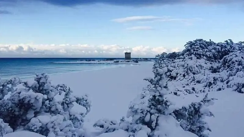 Pantai Italia Bersalju, Ramalan Kiamat 'Nostradamus' Terwujud?