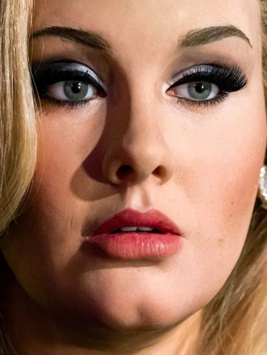 Pelantun hits Skyfall tersebut mengalahkan pencapaian Taylor Swift yang berhasil menembus 20 juta viewers untuk videoklip Bad Blood dengan waktu yang sama.  (Bintang/EPA)