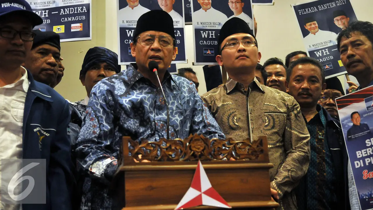20160808- Partai Demokrat Usung Wahidin-Andika Maju di Pilgub Banten- Johan Tallo