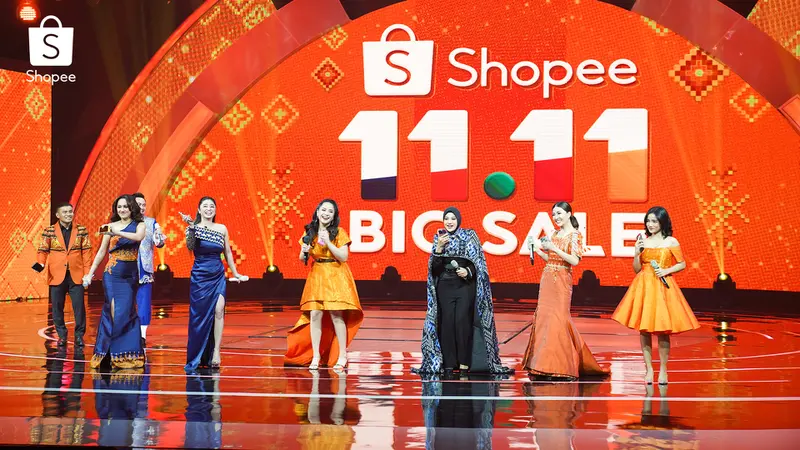 Shopee 11.11 Big Sale TV Show mengangkat tema Satu Indonesia