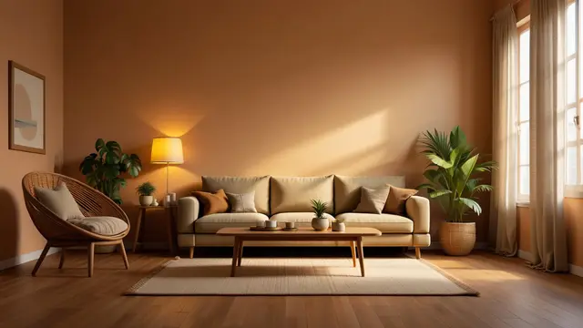 Pilihan Warna Cat Rumah yang Tidak Bikin Penat Saat Lelah (AI)
